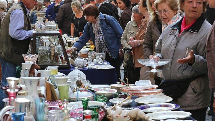 Antikmarkt Bamberg 2014 Foto: Barbara Herbst