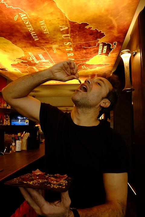 In der Australian Bar in Nürnberg kann man seit diesem Jahr Insekten essen