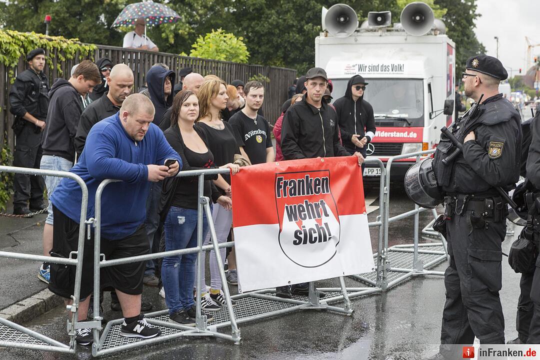 Demonstration gegen Rechts in Zirndorf