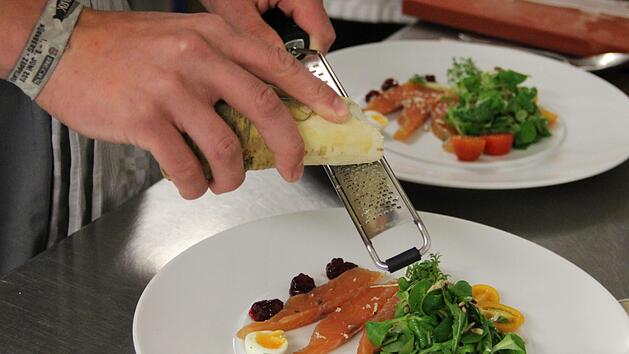 Alle Speisen wie hier die Vorspeise wurden vorab getestet. Fotos: privat