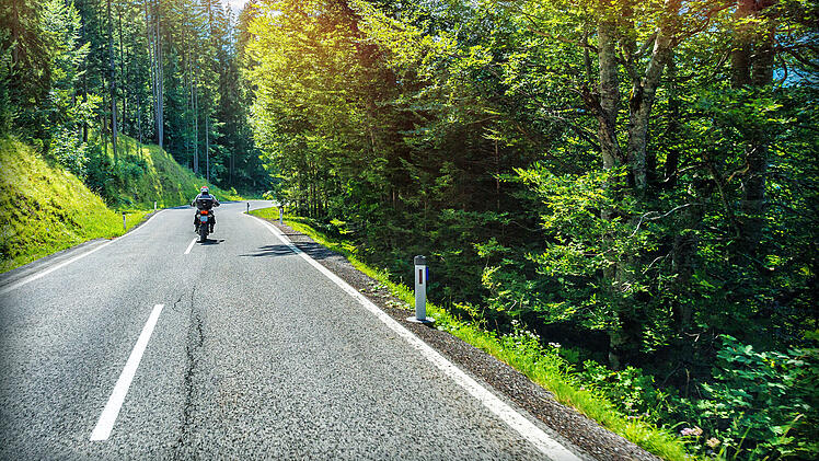 Motorrad, Motorradfahren, Biker, Bike