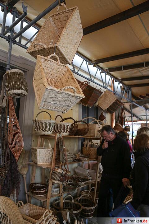 Korbmarkt Lichtenfels 2016 am Samstag