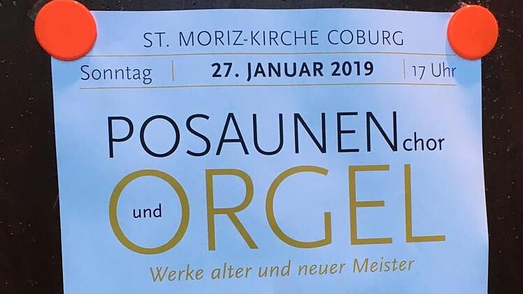 Zahlreiche Besucher lockte der Posaunenchor St. Moriz unter Leitung von Peter Stenglein mit seinem Konzert in die Morizkirche.Foto: Jochen Berger