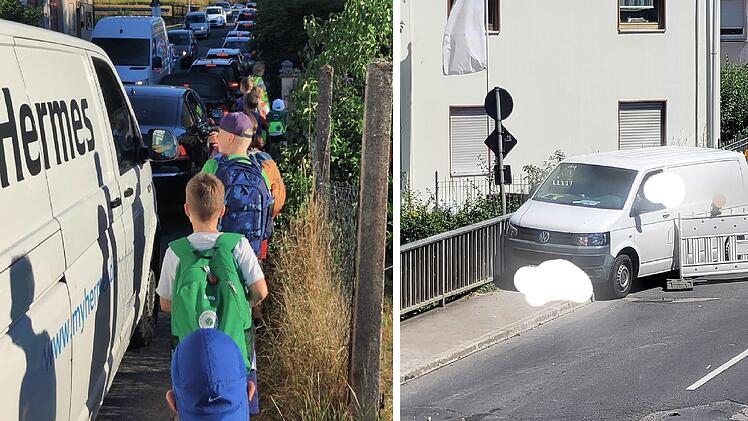 Baunach: Horror-Umleitung gefährdet Kinder und Anwohner - Stadt reagiert mit Verbot