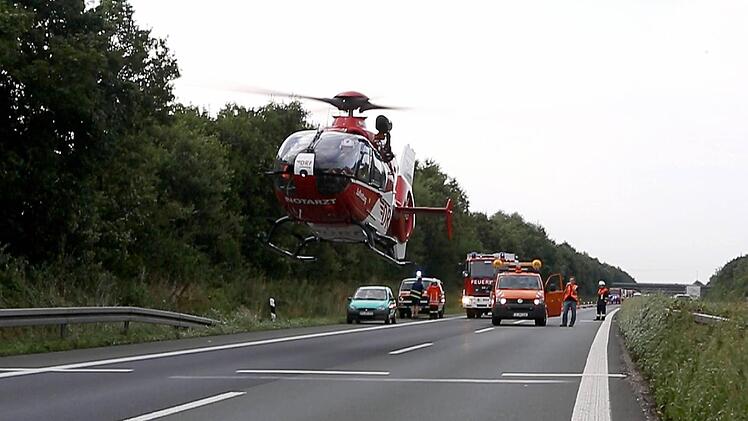 Blick auf die Unfallstelle. Foto: News5 / Herse