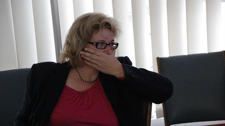 Oh Gott! So hatte sich Anette Kramme den Wahlausgang nicht vorgestellt.  Foto: Josef Hofbauer