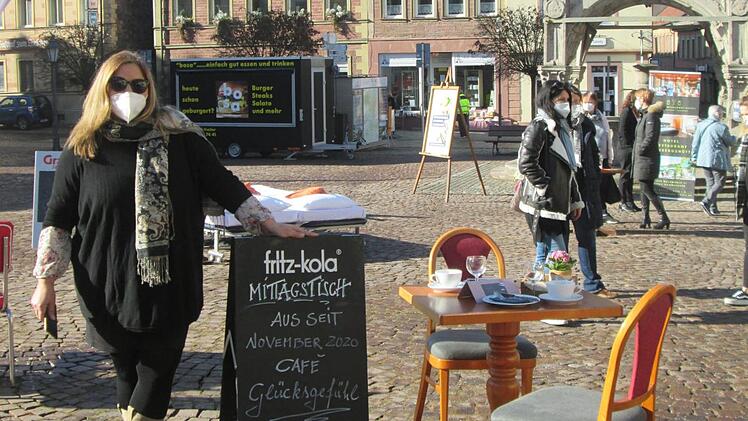 Petra Glückler vom Cafe "Glücksgefühl