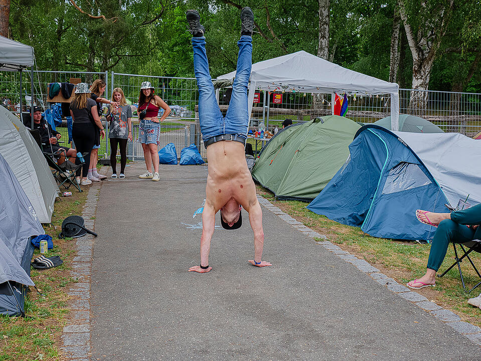 4 Tage Camping, 3 Tage Konzerte