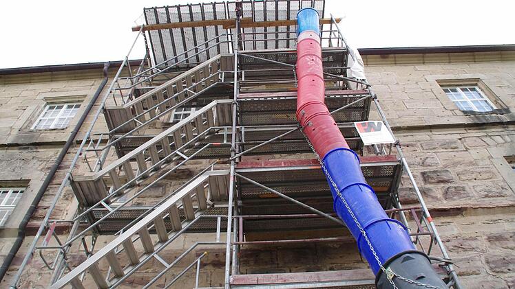 Der Aufstieg am Nordflügel. Foto: Marco Meißner