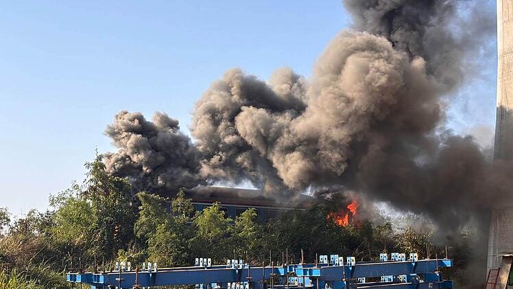 Zugungl&uuml;ck in Thailand