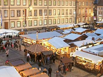 Der Weihnachtsmarkt auf dem Maxplatz wird bislang traditionell am 23. Dezember beendet.  Foto: RiegerPress
