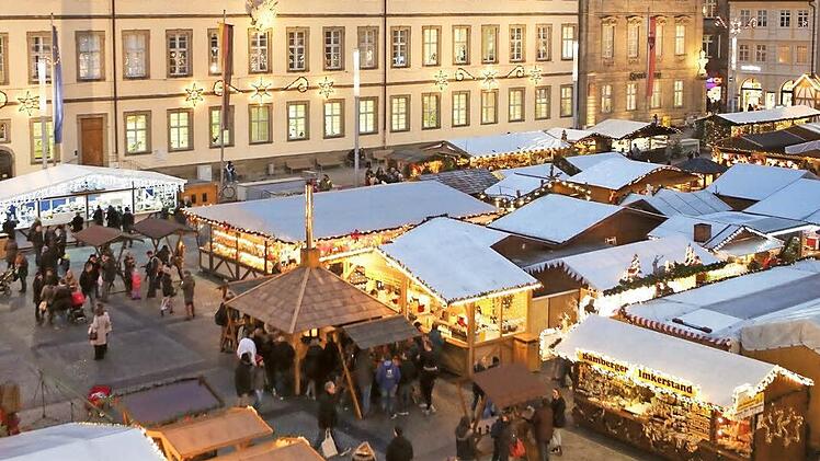 Der Weihnachtsmarkt auf dem Maxplatz wird bislang traditionell am 23. Dezember beendet.  Foto: RiegerPress