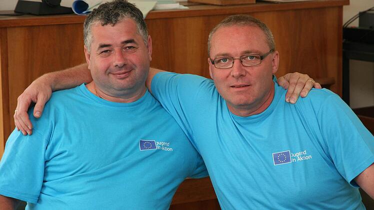 Pfarrer Bela Jakab und Pfarrer Johannes Waedt (v. l.) in enger Partnerschaft.