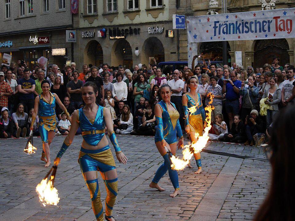 Vom 14. bis 16. Juli 2017 fand in Bamberg zum 19. Mal das internationale Straßen- und Varietéfestival "Bamberg Zaubert" statt.