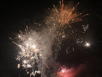 Silvester über Höchstadt.  Foto: Andreas Dorsch