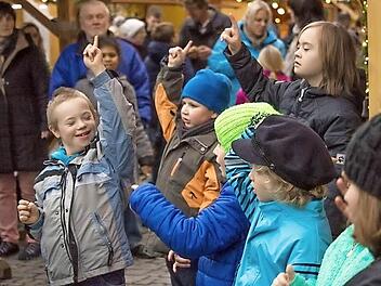 Viel Herzblut, viel Seele und jede Menge Lebensfreude: Die "Kids vom Ring" begeisterten am Samstag bei ihrem "Weihnachtskonzert". Foto: privat
