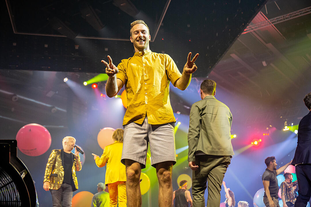 Florian Silbereisen feierte eine Riesenparty
