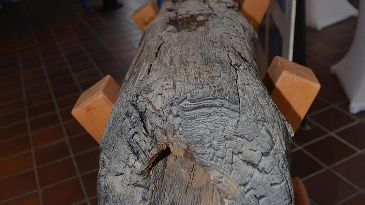 Als Wasserleitungen noch so aussahen, dachte noch niemand an einen Roboter, der sie von innen repariert.