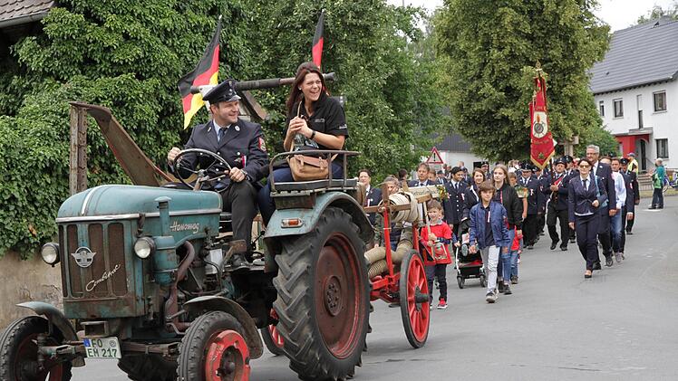 Der  Festzug  Foto: Mathias Erlwein