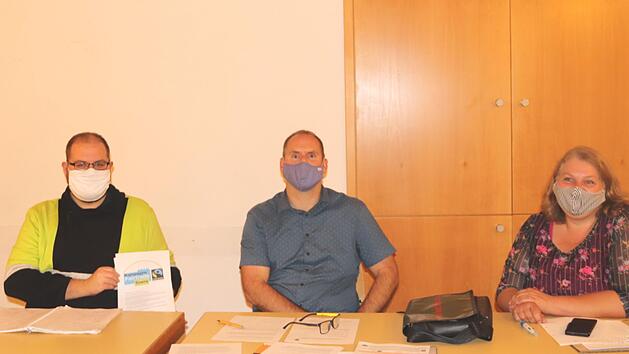 Das Team: Alexandra Herrmann, Daniel Auras und Alexandra Herrmann Johanna Blum