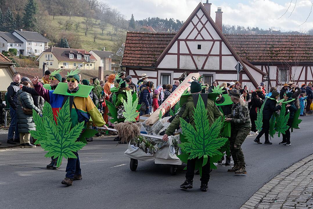 Der Jubiläumsumzug am Faschingsdienstag
