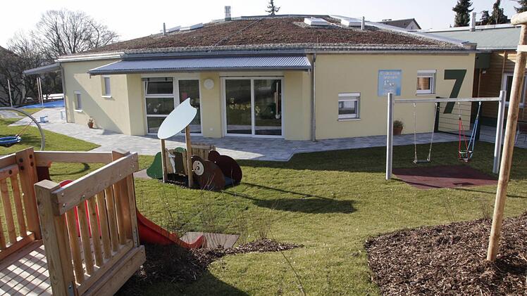 Am Ernst-Reuter-Platz 7 steht der Neubau der "Rotznasen"-Kinderkrippe. Foto: Josef Hofbauer