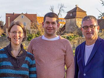 Der neue Vorstand der SPD Neunkirchen (v. l.): Kerstin Jaunich, Benjamin Hoell  und  Andreas Pfisterprivat