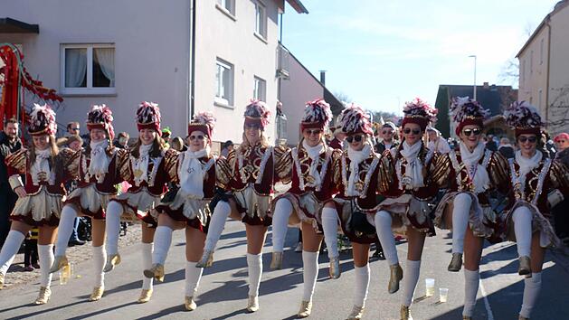 Die FGS-Garden  legten wieder einen tollen Auftritt hin. Gerd Schaar