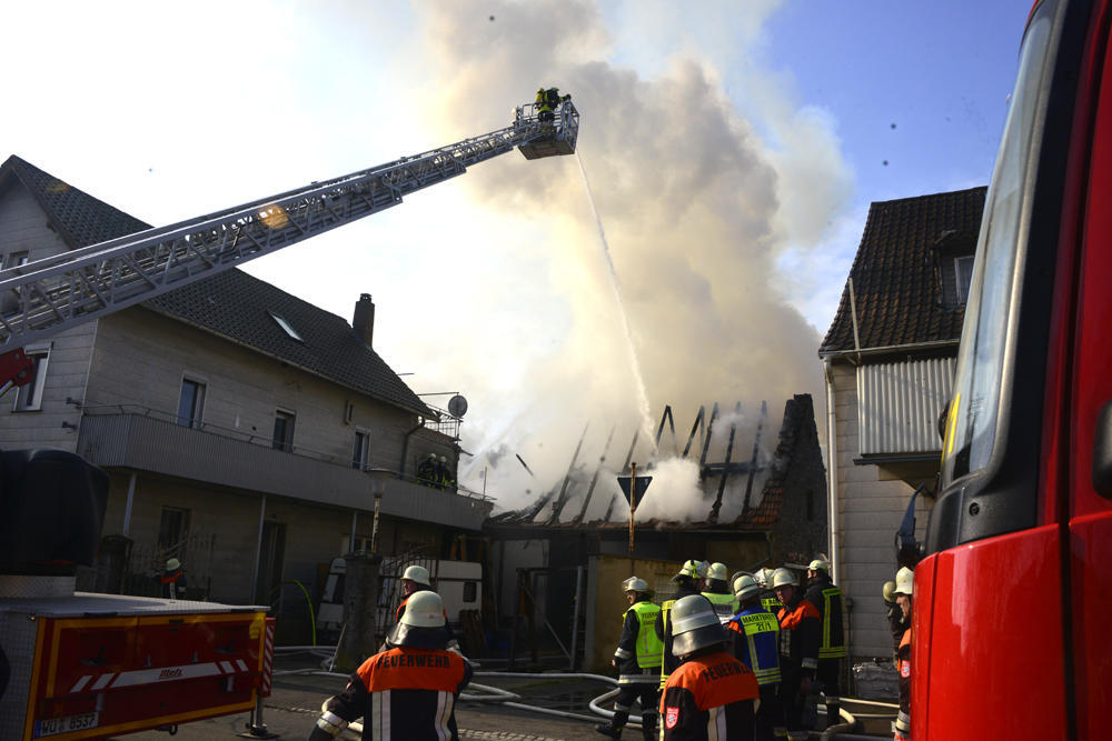 Brand in Obernbreit
