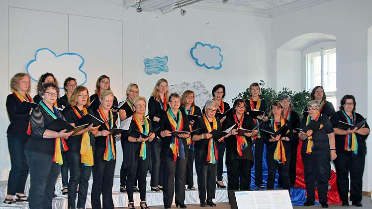 Musical-Aufführung des Kinder- und Jugendchors der Liedertafel 1881 Münnerstadt in der Alten Aula am Stenayer Platz.  Foto: Dieter Britz
