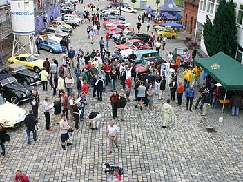 Das Kulmbacher  Oldtimer-Treffen ist inzwischen das größte in Nordbayern.privat