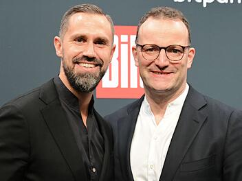 Daniel Funke und Jens Spahn