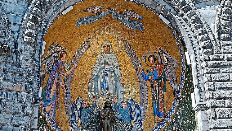 Pilgergruppe aus dem Pastoralen Raum Bad Kissingen.  Michaela Atzler