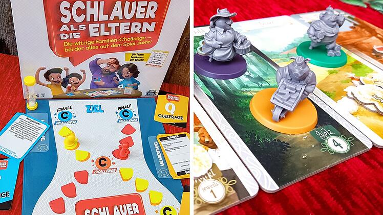 Brettspiele als Weihnachtsgeschenke - Schlauer als die Eltern und Grimms Wälder