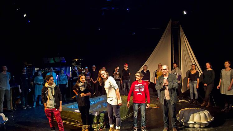 Impressionen vom "Freistaat Coburg" in der Reithalle.Foto: Jochen Berger