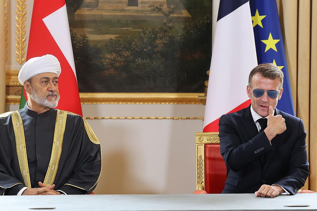 Sultan von Oman Haitham in Paris