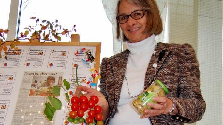 Christa Büttner will Gastronomen auf Lebensmittel-Intoleranz hinweisen. Fotos: Sigismund von Dobschütz