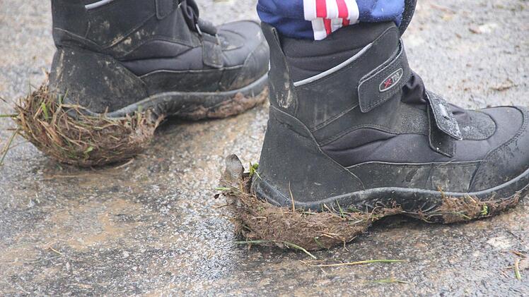 Trainingslager der Hornusser. Foto: Heike Beudert