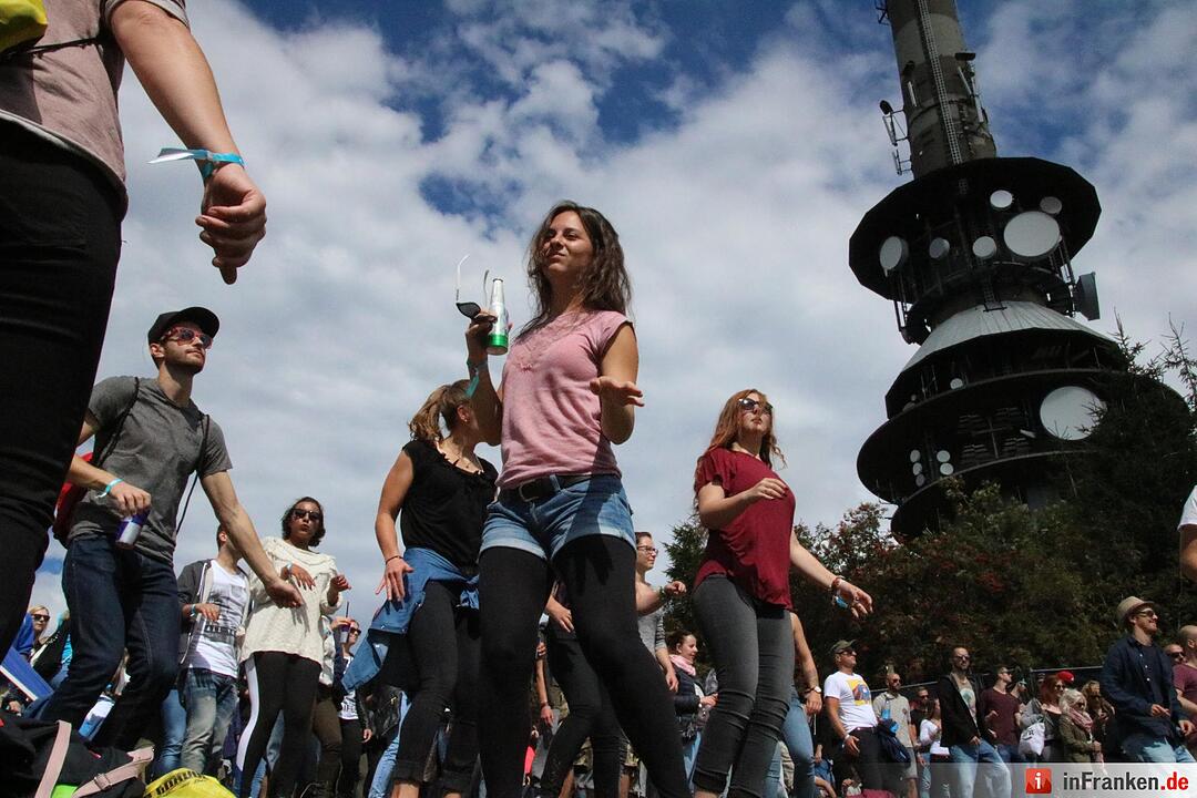 Beats am Berg 2016 - Techno-Party auf dem Ochsenkopf