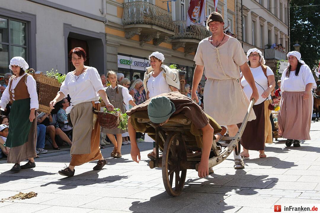 Rakoczyfest in Bad Kissingen mit Umzug; Foto: Barbara Herbst