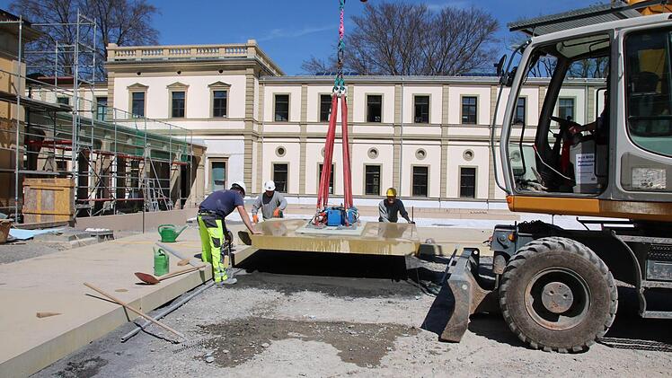 Eindrücke von der Baustelle Luitpoldbad. Foto: Ralf Ruppert