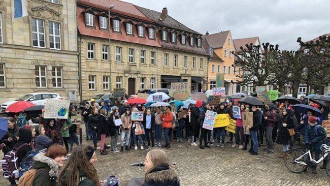 Die Demonstration am 15. März in BayreuthFranziska Sittig