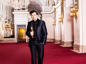 Christian Friedel, hier beim Deutschen Filmpreis im letzten Jahr, moderiert die gro&szlig;e Gala auch 2026 wieder.