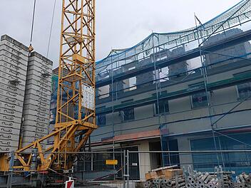 Baustelle Euerdorfer Rathaus. Gerd Schaar