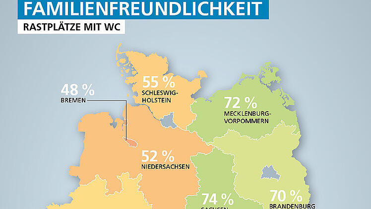 Autobahn-Rastplatz-Check 2022: Die Ergebnisse nach Kategorien