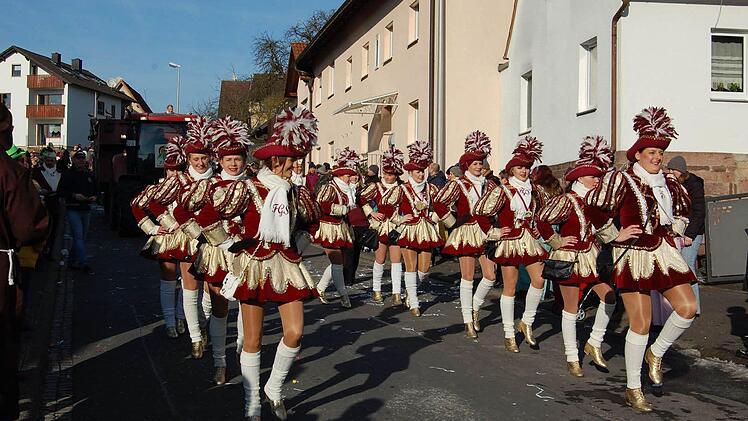 Faschingszug in Thulba  Foto: Günther Straub