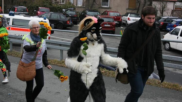 Beim Kronacher FaschingszugMaria Löffler
