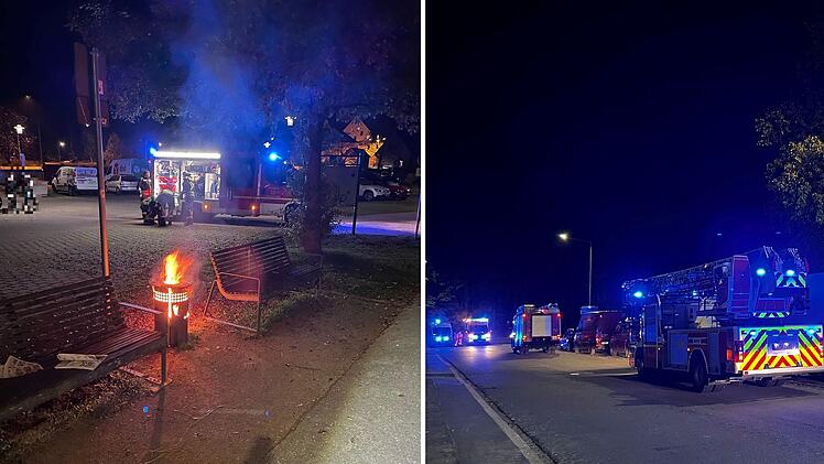 Lauf:  Feuerwehr musste zu fünf Einsätzen ausrücken - "Unruhiger Halloweenabend"