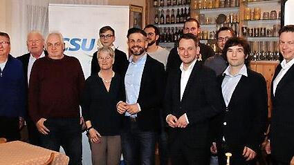 Bei der CSU Bischberg wurde gewählt und geehrt.