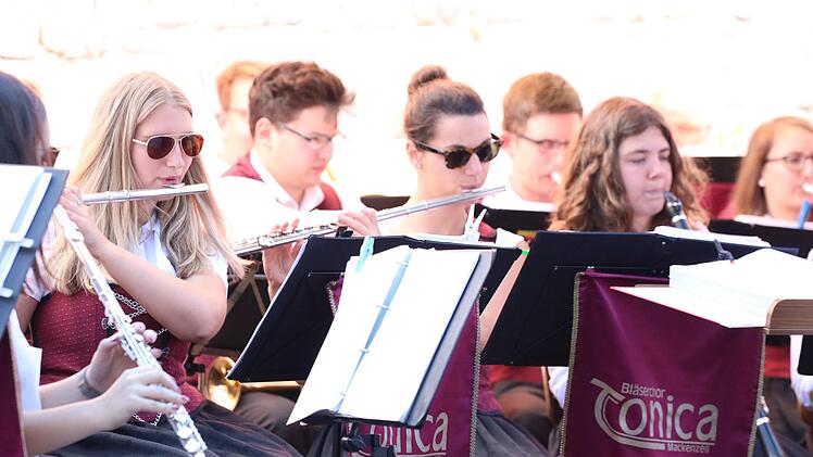 Viel Musik gab es beim kleinen  Wilden Sommer in Wildflecken. Foto Sebastian Schmitt